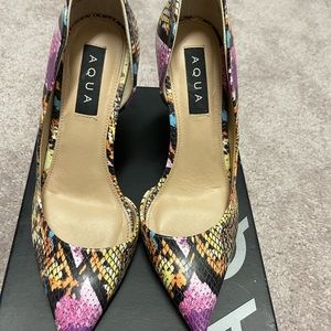 COPY - Aqua Dion Womens Stiletto D'Orsay